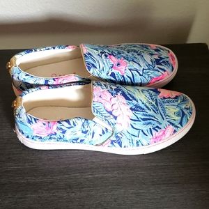 Lilly Pulitzer Julie Slip-on Sneakers Size 8